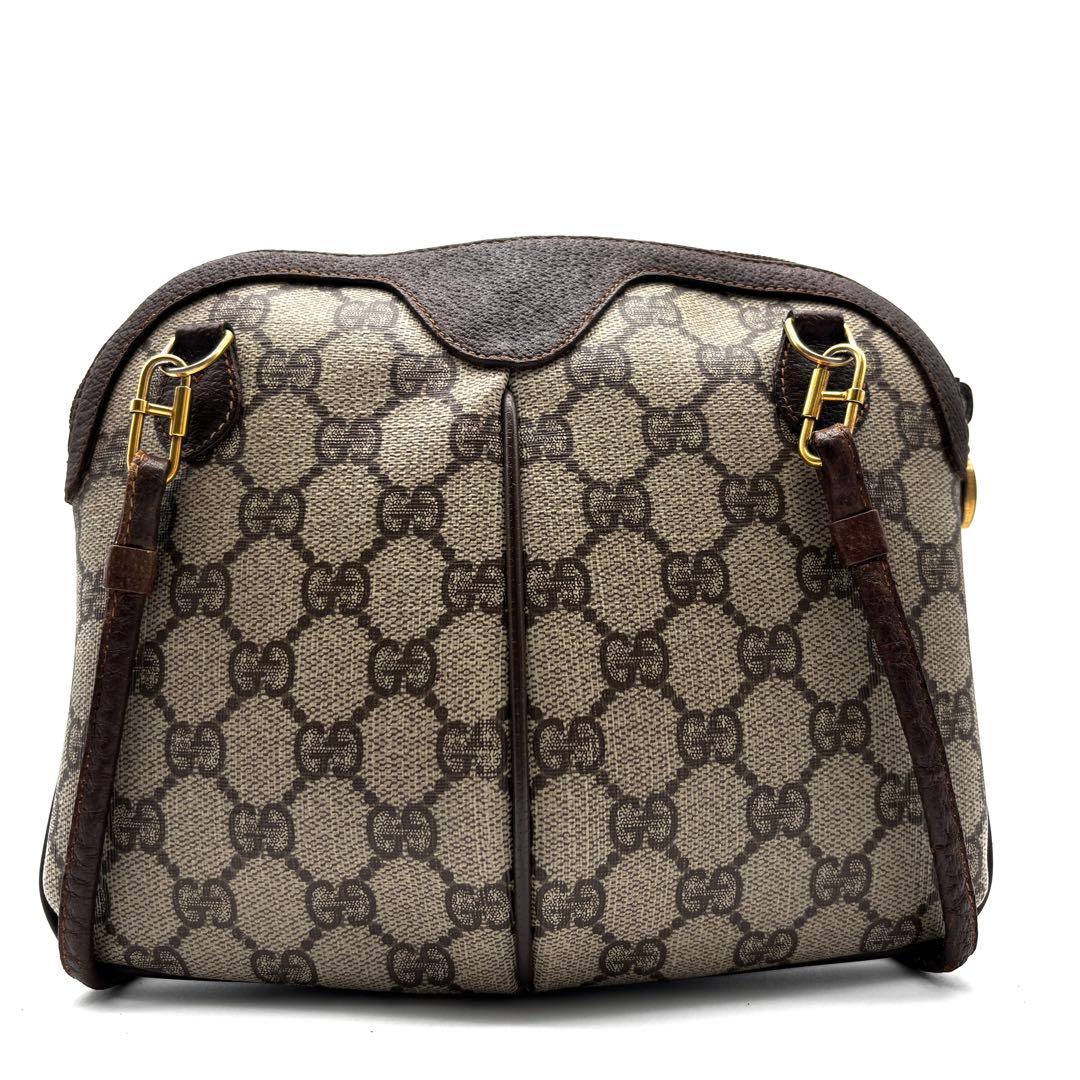 美品・廃盤 グッチ ショルダーバッグ GGスプリーム シェリーライン GG ロゴ