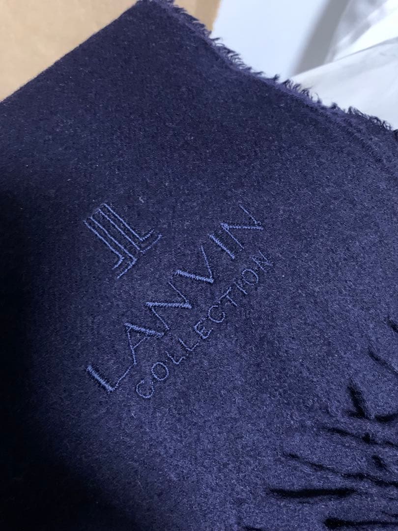 高級ストールセット3点+α カシミヤ　LANVIN