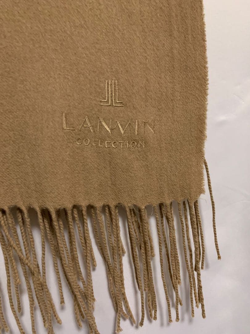 高級ストールセット3点+α カシミヤ　LANVIN