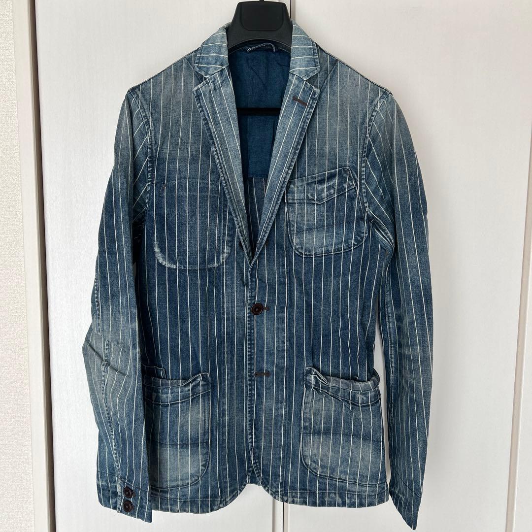 Polo Ralph Lauren デニムストライプテーラードジャケット