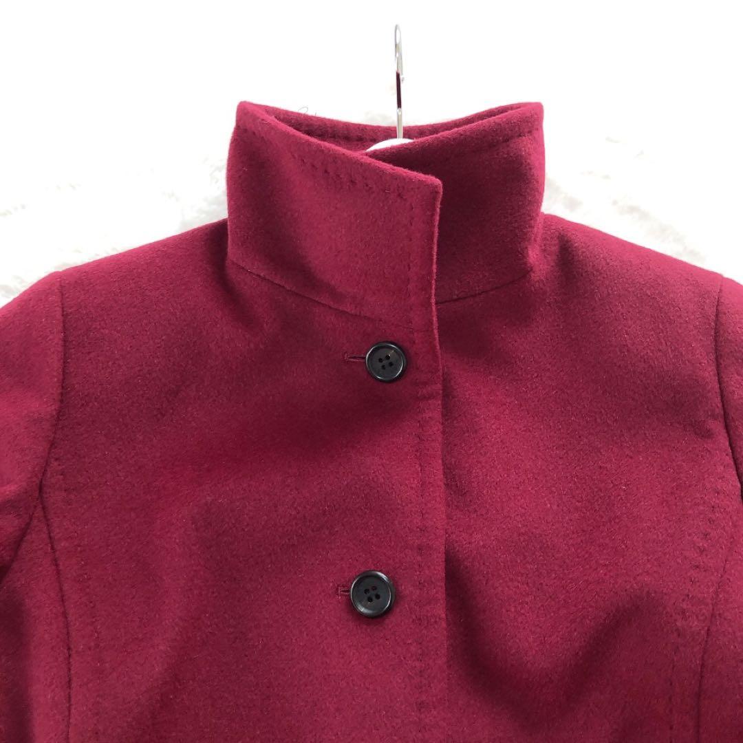 BURBERRY*バーバリーロンドン　上質アンゴラコート　大きいサイズ44