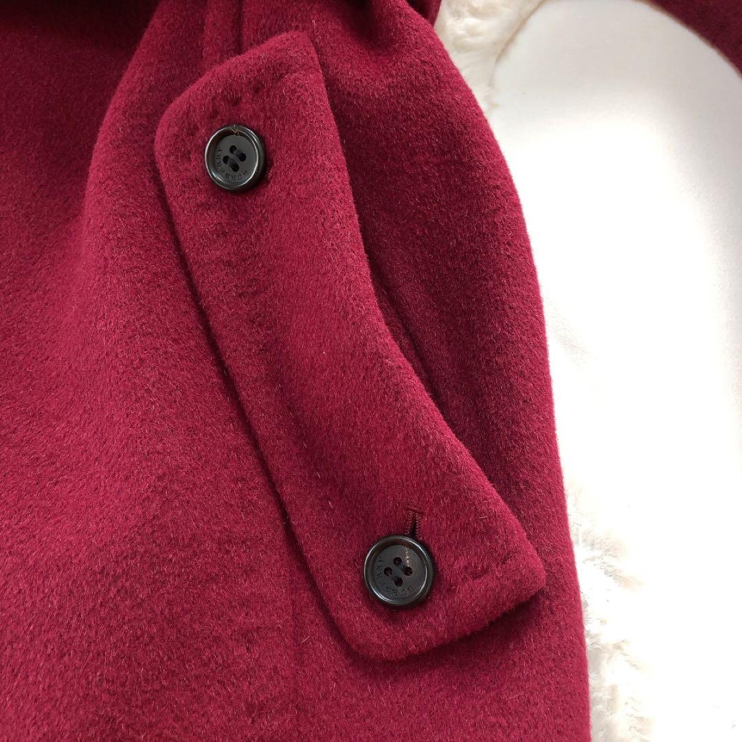 BURBERRY*バーバリーロンドン　上質アンゴラコート　大きいサイズ44