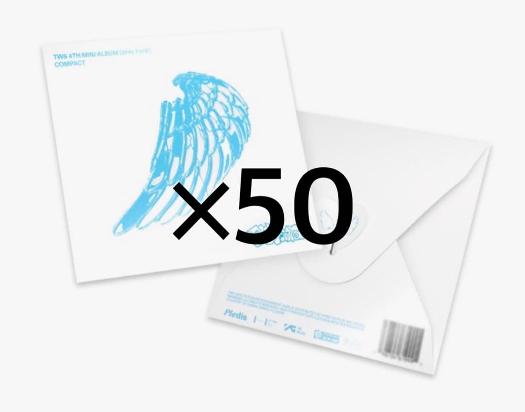 TWS play hard compact 50枚