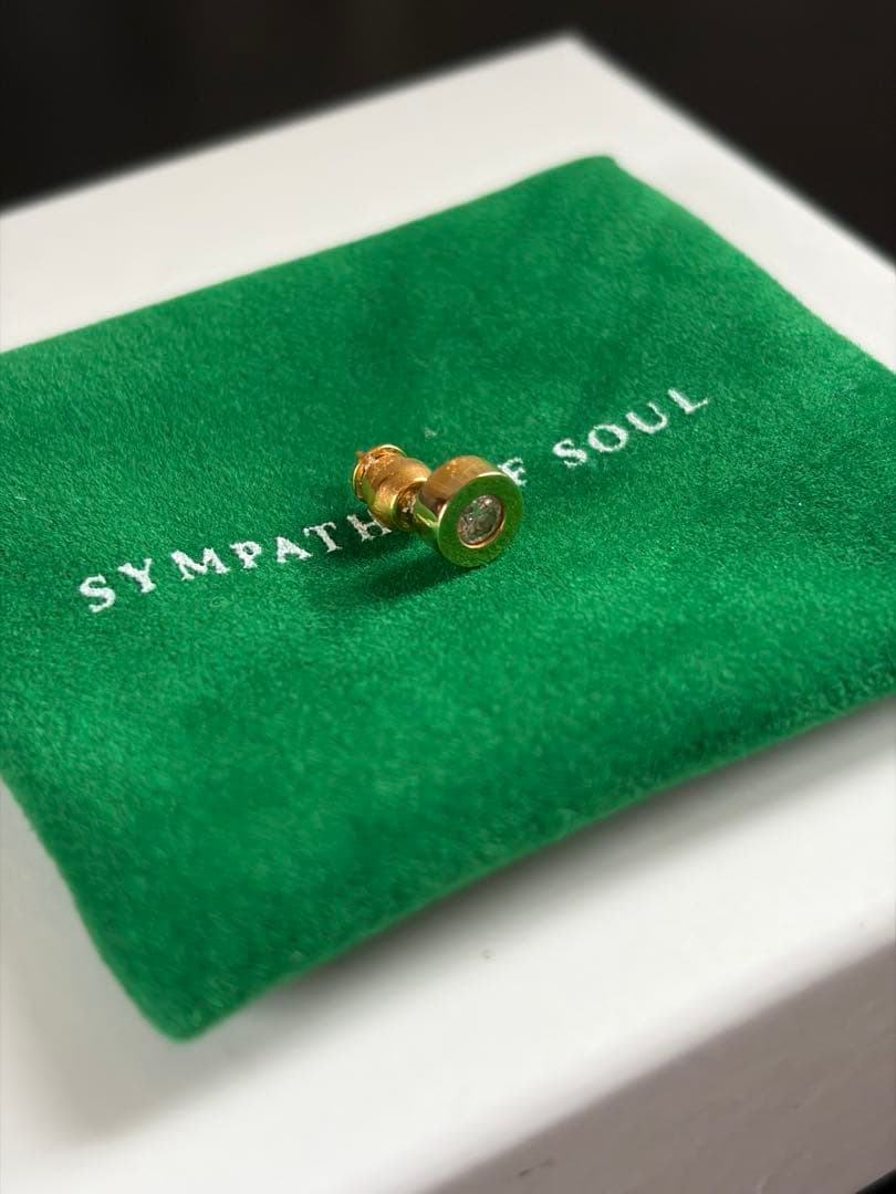 シンパシーオブソウル Shine Pierce K18YG w/Diamond