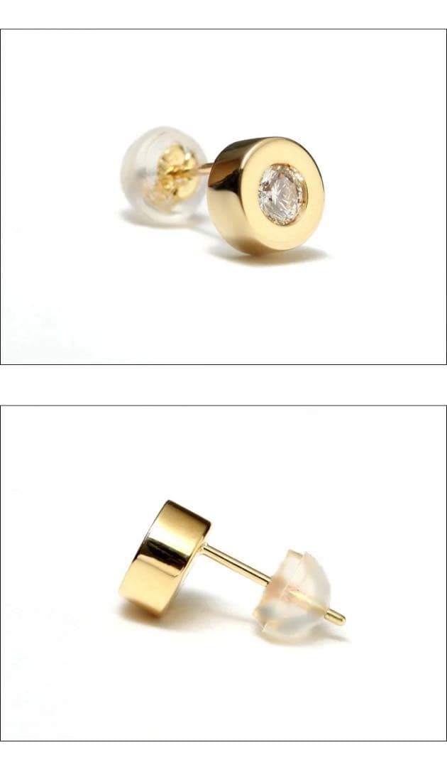 シンパシーオブソウル Shine Pierce K18YG w/Diamond