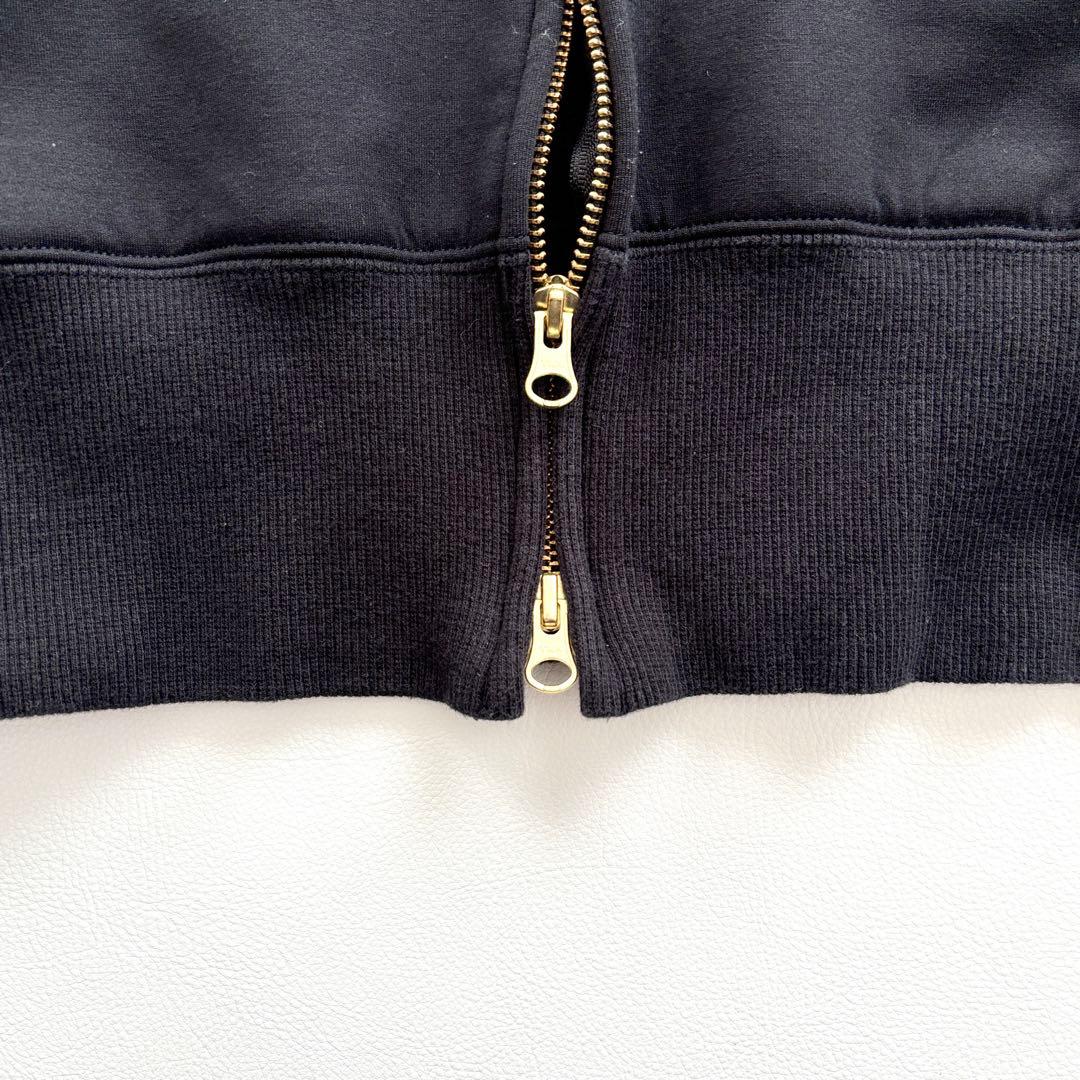 02450 JENNE 日本製美ラインパーカー（UVカット）　ブラック