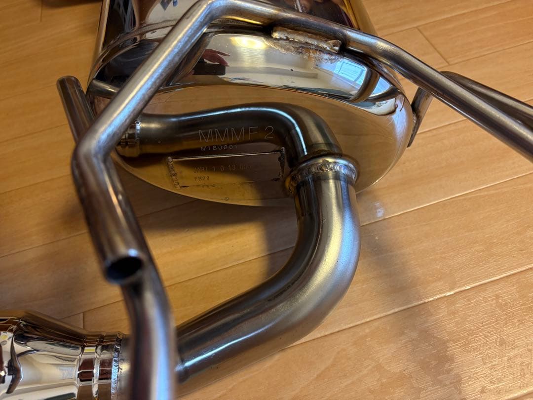 S*Y様 STI パフォーマンスマフラー XV（GP7）