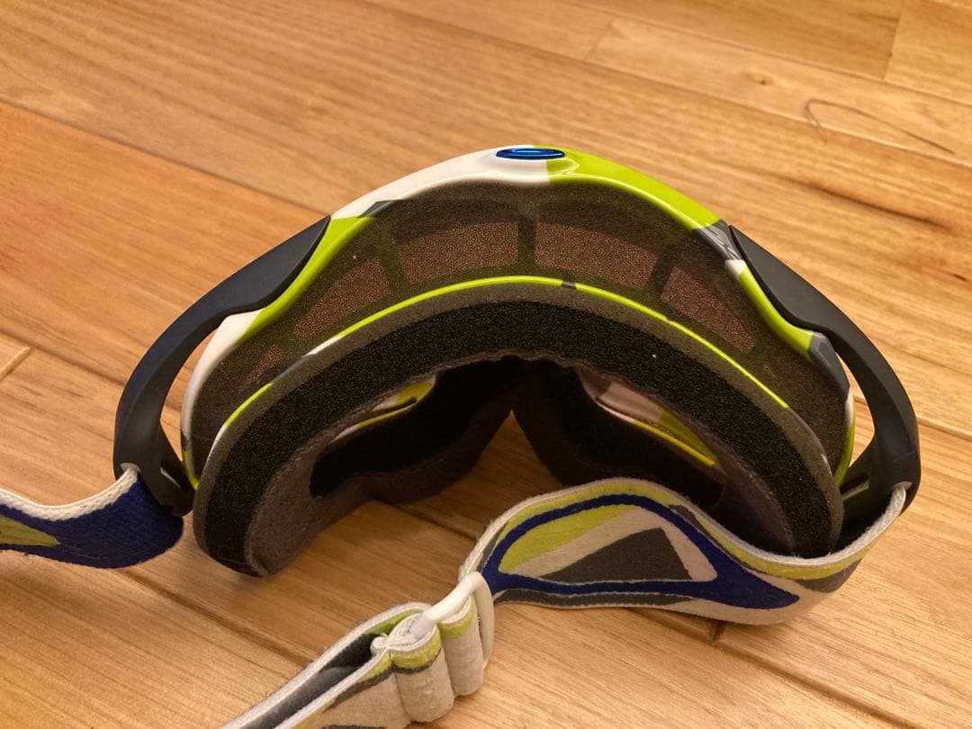 Oakley ミラーゴーグル グリーン/ホワイト