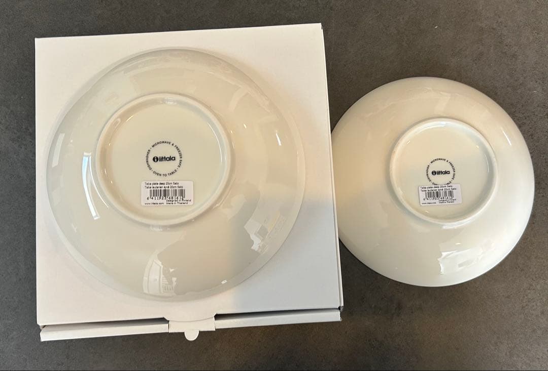 【新品未使用】 タイカ サトディーププレート20cm 2枚セット