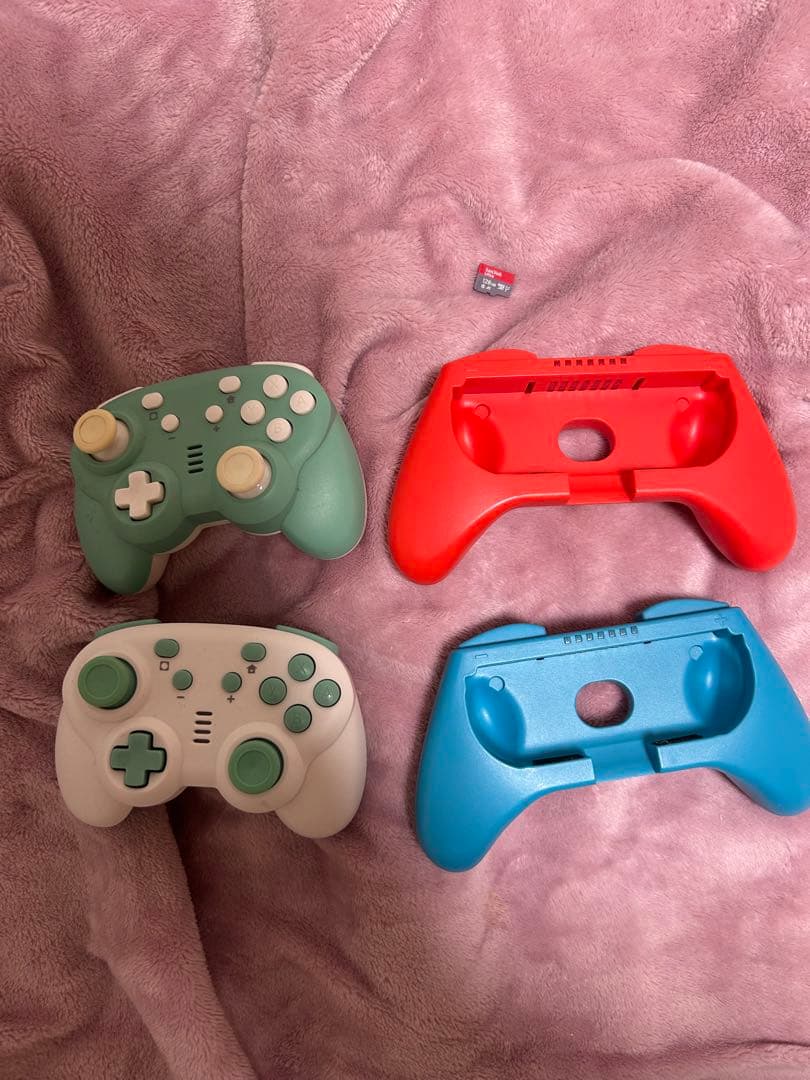 Switch コントローラーセット　128GBマイクロSD付き　その他おまけ