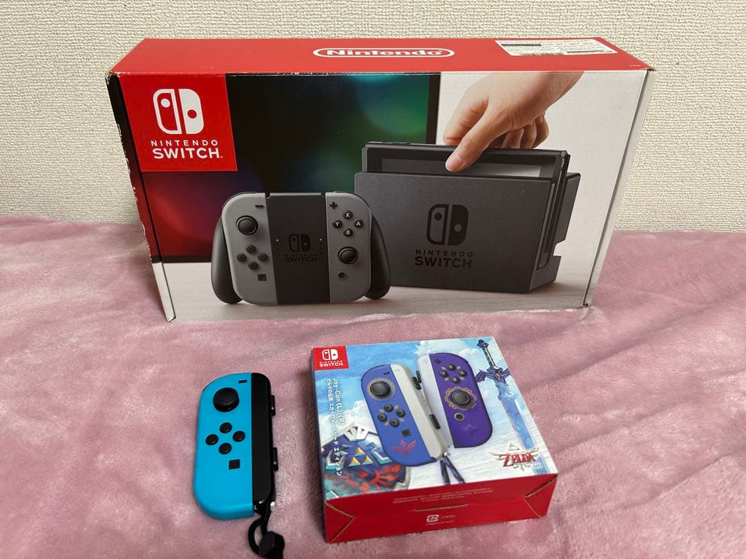 Switch コントローラーセット　128GBマイクロSD付き　その他おまけ