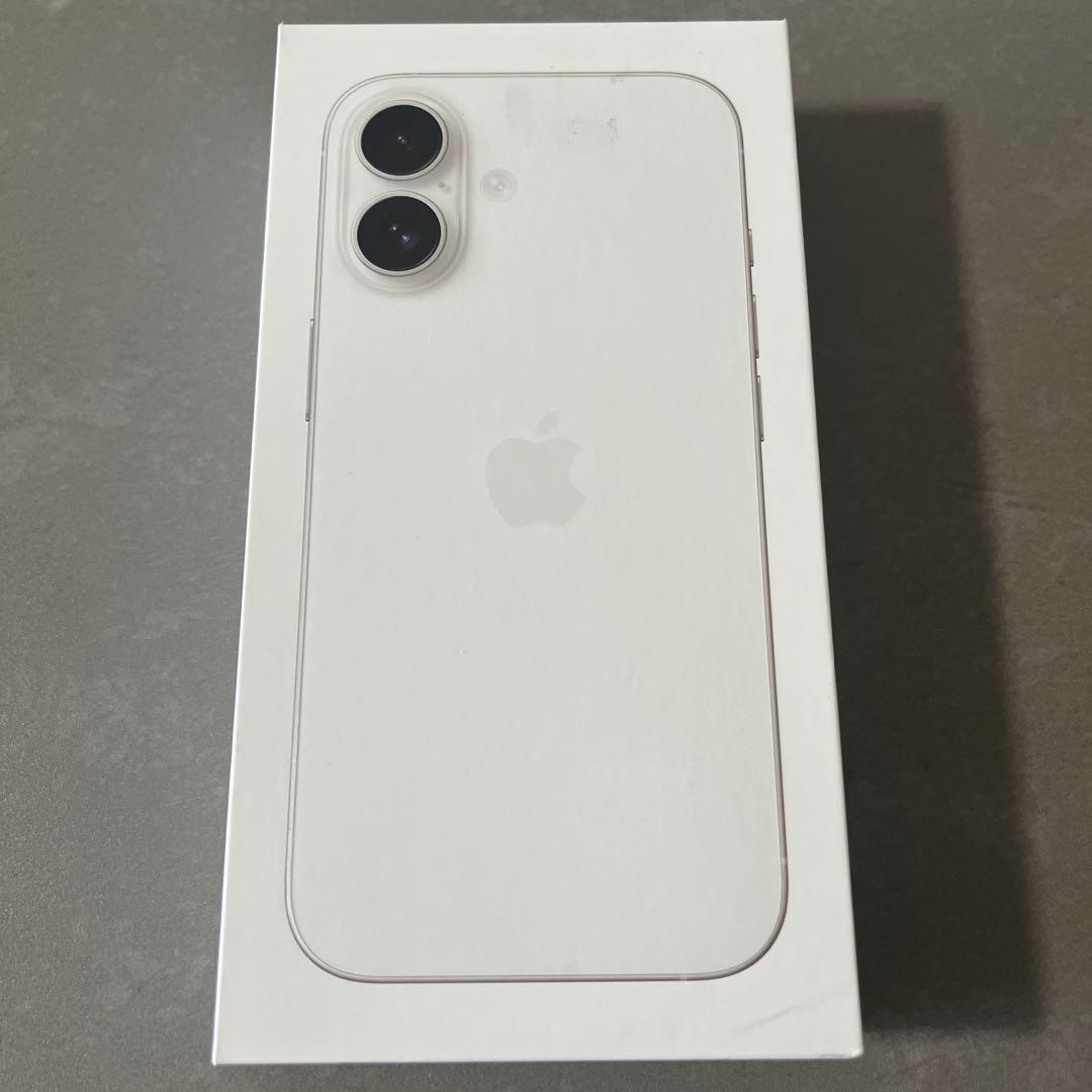 【美品】iPhone16 128GB SIMフリー 本体ホワイト利用制限◯即発送