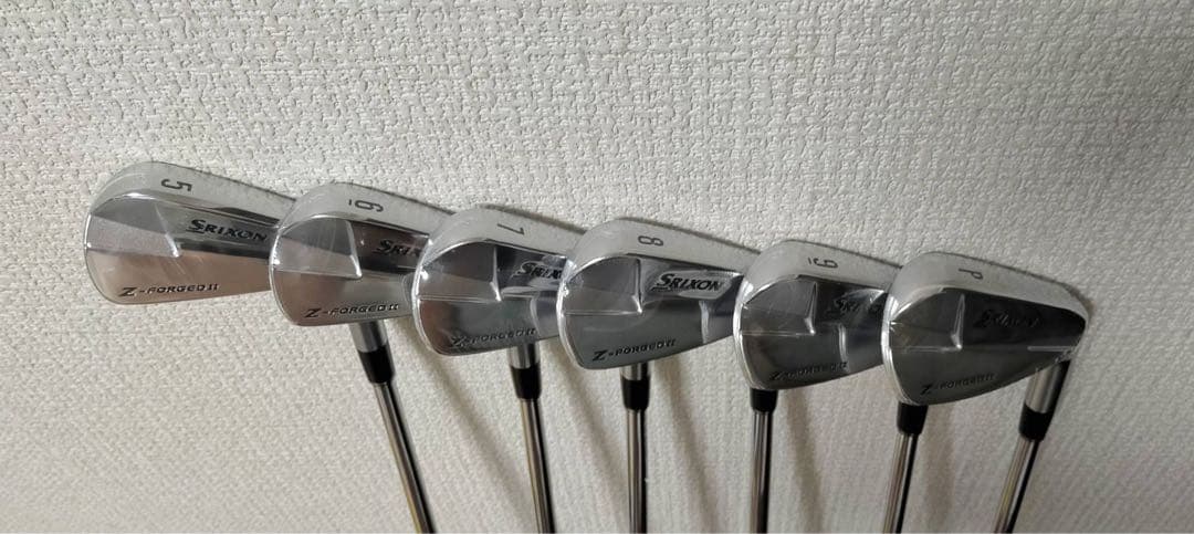 新品 スリクソン SRIXON Z FORGEDⅡアイアン 6本セット S 松山