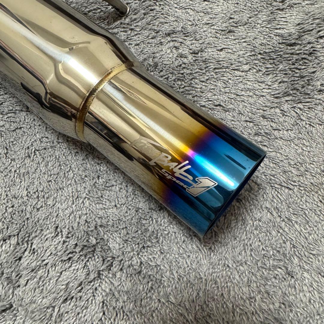 5ZIGEN マフラー　ヴィッツ　ファイヤーボールスペックワン