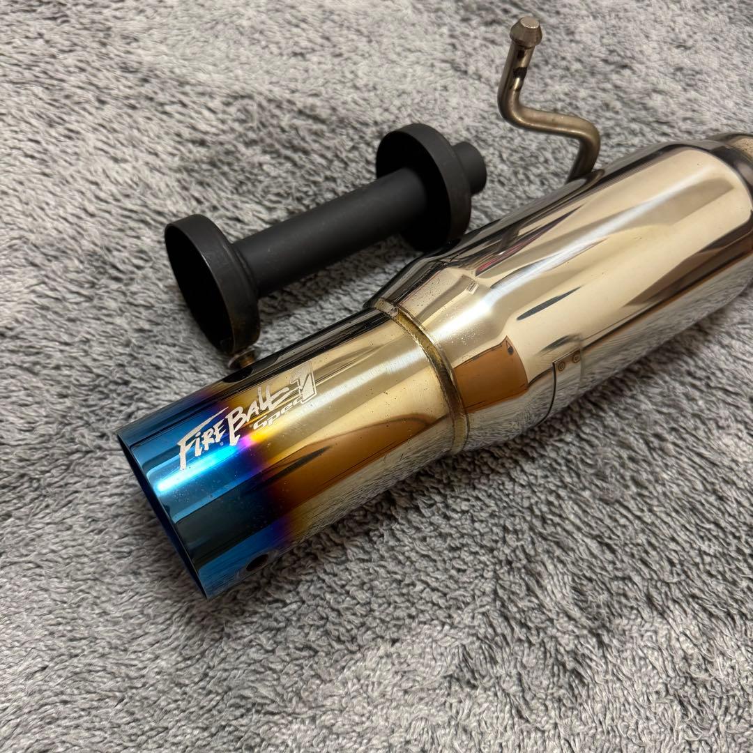 5ZIGEN マフラー　ヴィッツ　ファイヤーボールスペックワン