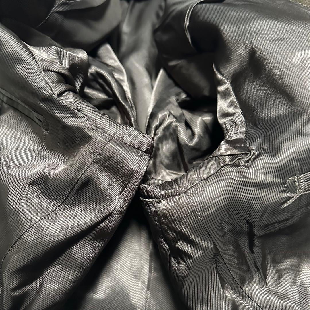 未使用級美品　エディフィス　カシミヤ混チェスターコート　茶色　スーパー140's