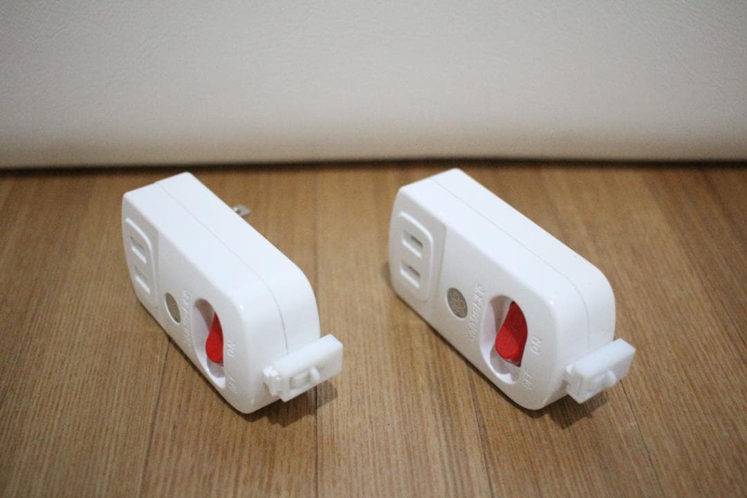 電磁波対策コンセント α+Genius（アルファジーニアス）2個セット