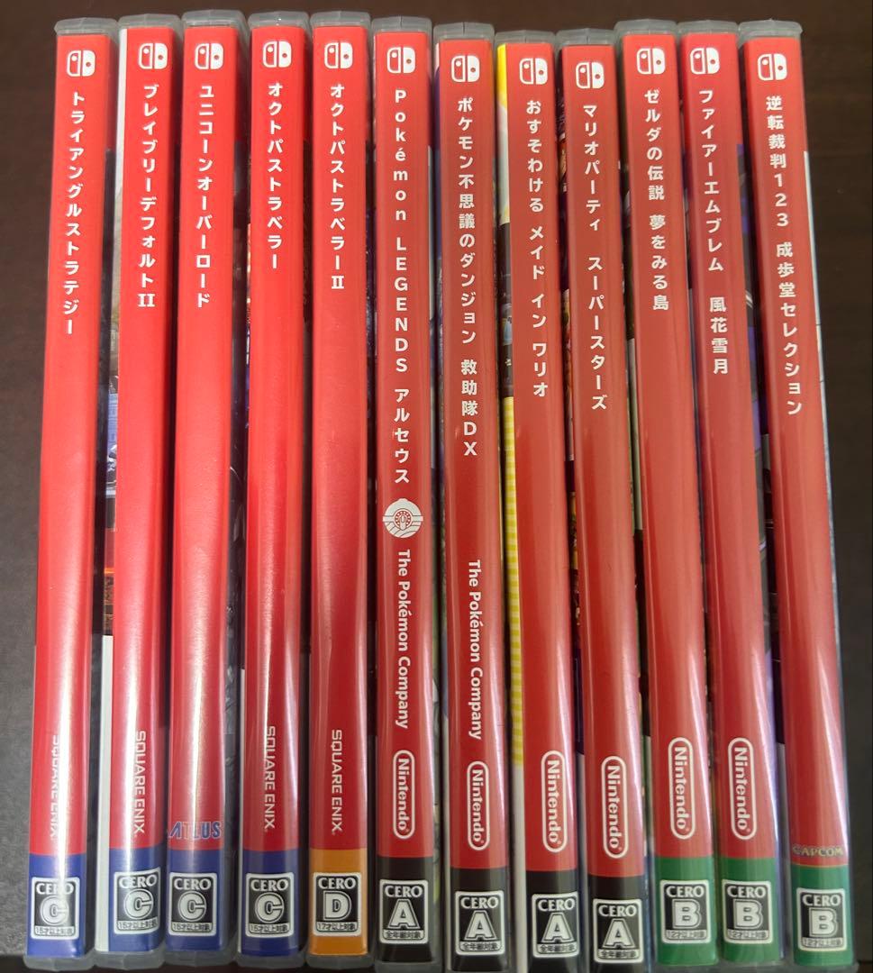 Nintendo Switch ゲームソフト 12本セット　まとめ売り