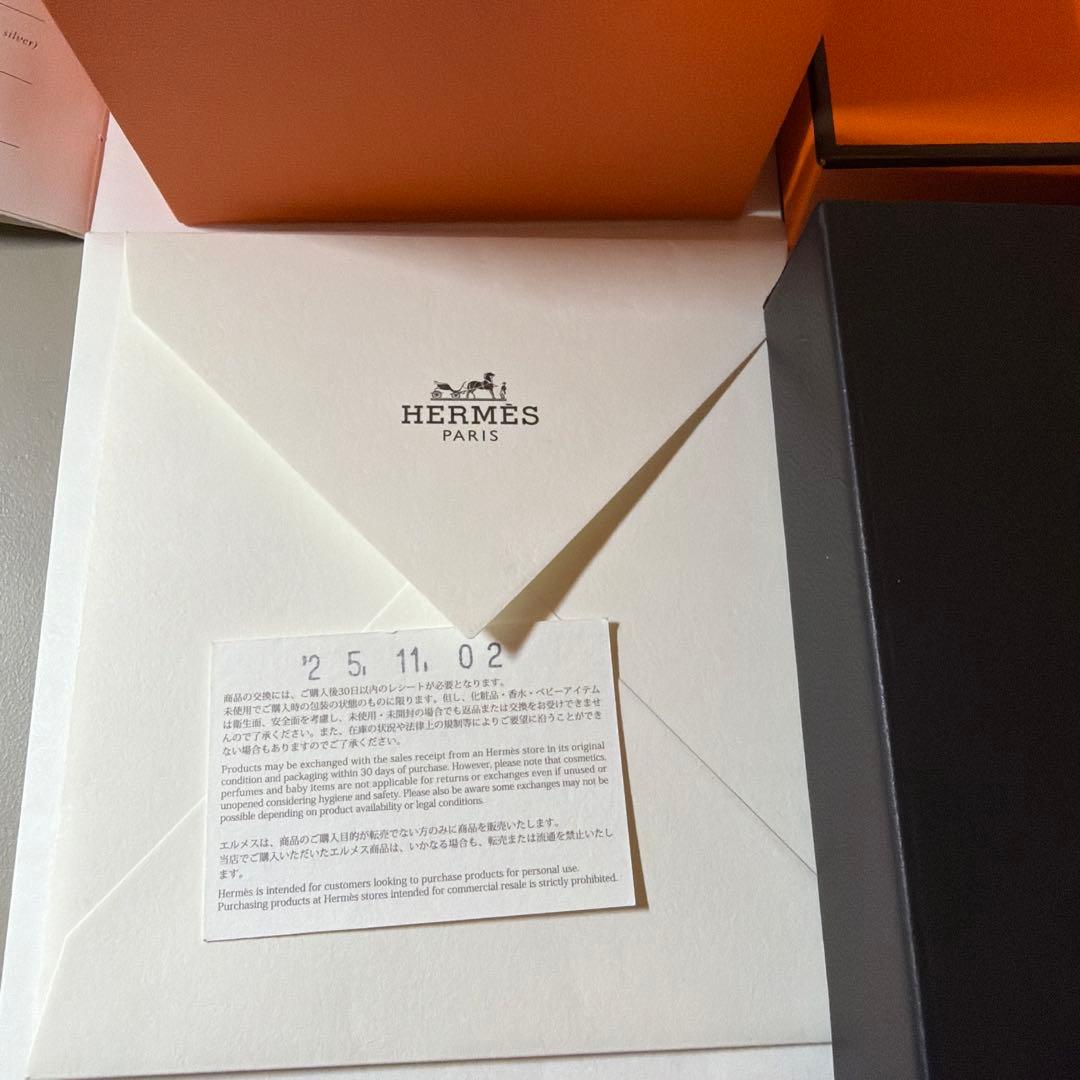 HERMES ローズゴールドファランドール ネックレス