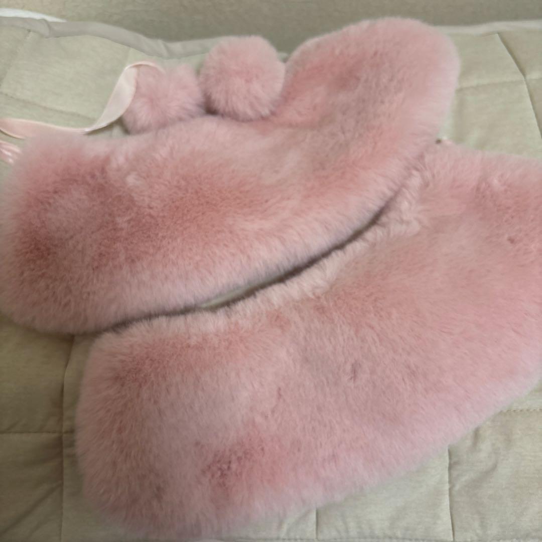 激レア！Angelic Pretty ピンクファー レッグカバー