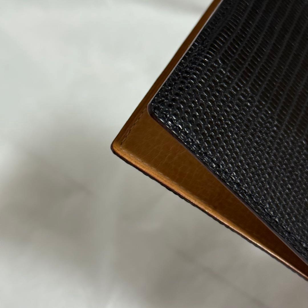 ⭐️未使用級⭐️ガンゾ　リザード　マネークリップ　小銭入れ　ブラック　レザー　セット