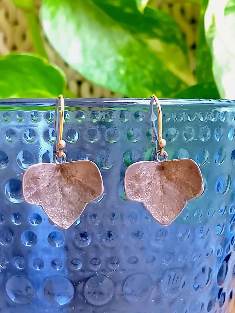 ガブリエラキス アイビーリーフピアス 14K シルバー