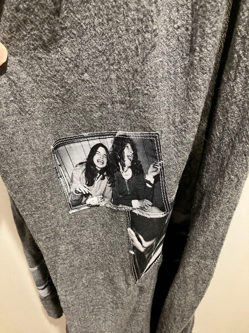 ソロイスト soloist 24aw新品　スカーフ　マフラー　グレー　huge