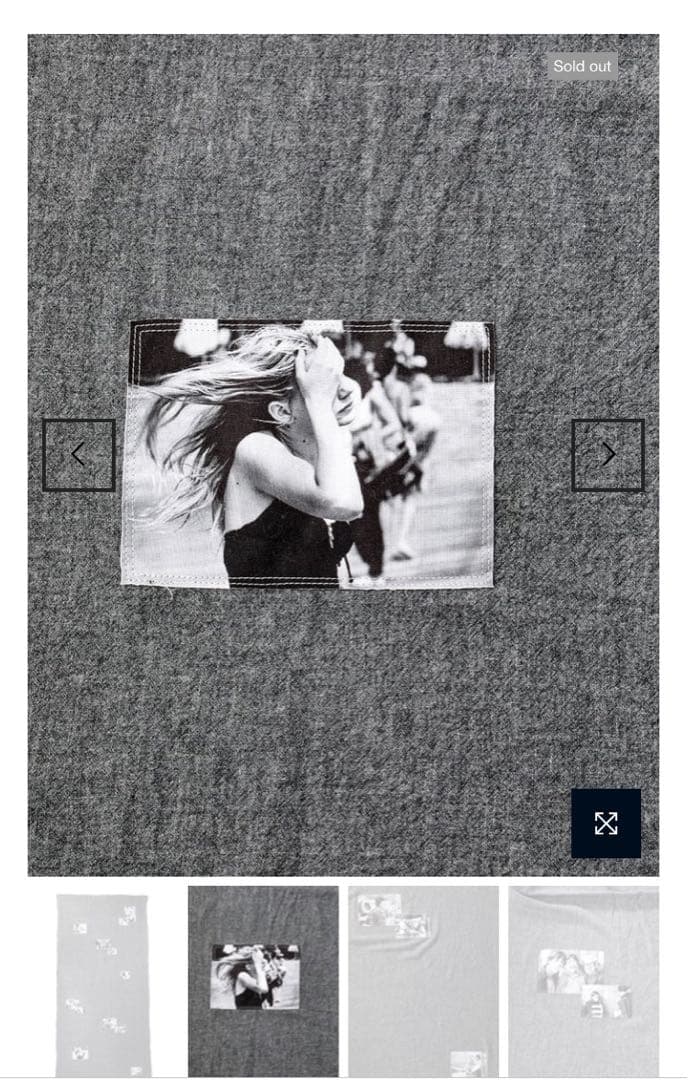 ソロイスト soloist 24aw新品　スカーフ　マフラー　グレー　huge