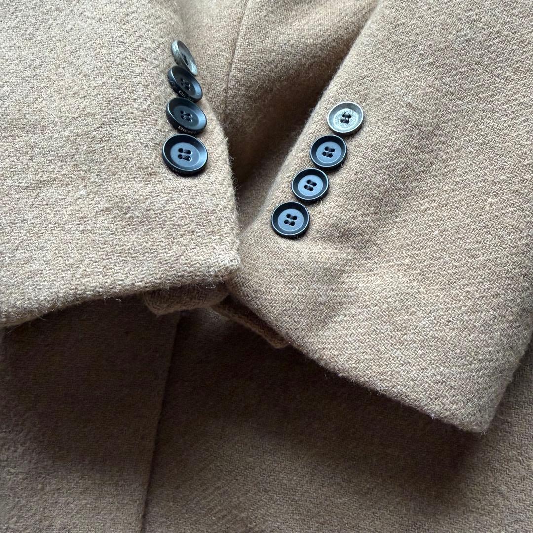 DIESEL キャメル チェスターコート