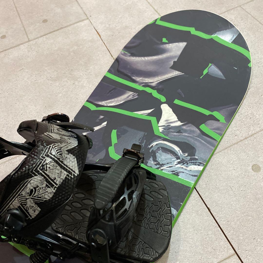 ★IGNIO イグニオ　スノーボード　板　ヴィンディングセット　kissmark