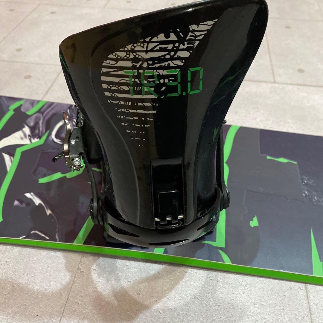 ★IGNIO イグニオ　スノーボード　板　ヴィンディングセット　kissmark