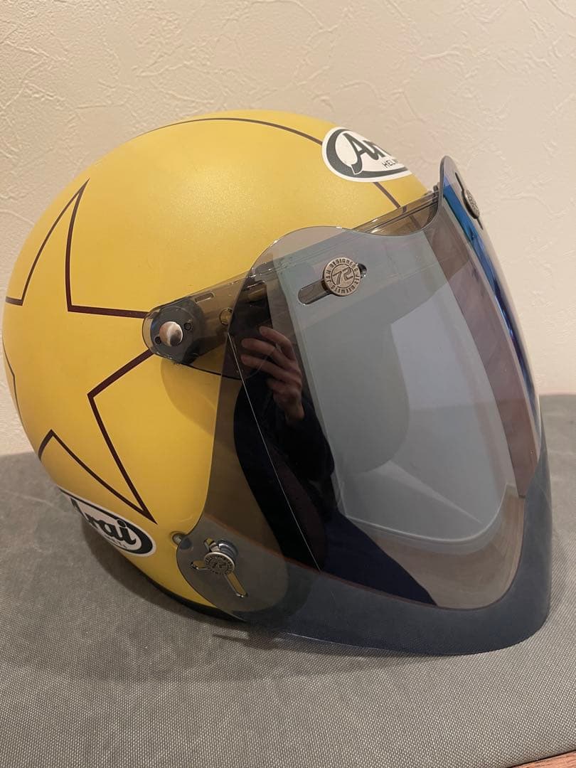 美品 ARAI Classic MOD ベージュ ピンスト Mサイズ ジェット