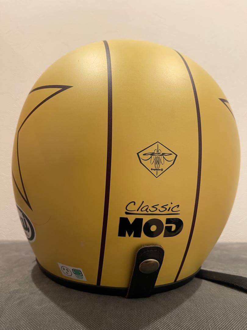美品 ARAI Classic MOD ベージュ ピンスト Mサイズ ジェット