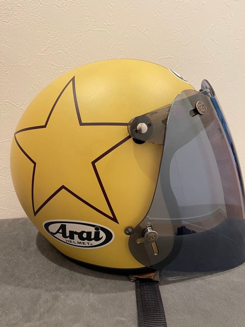 美品 ARAI Classic MOD ベージュ ピンスト Mサイズ ジェット