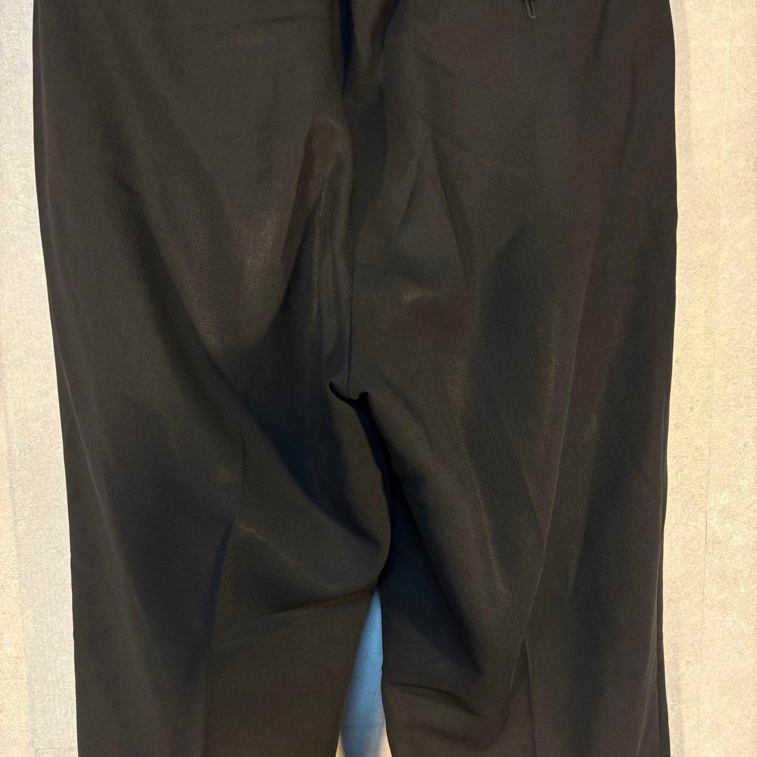 アルマーニコレツィオーニ　スラックス　シングル　ブラック