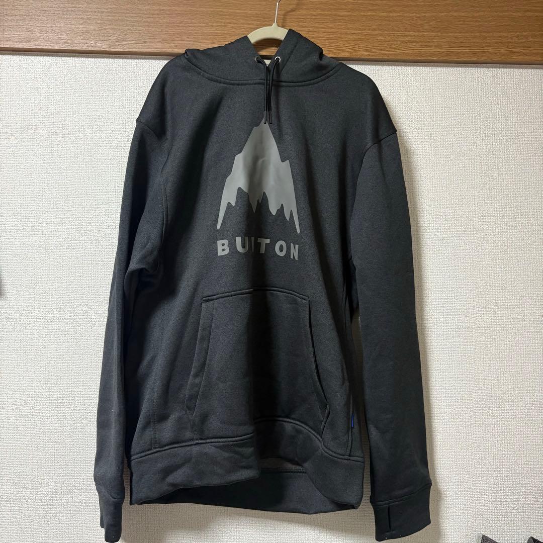 BURTON ブラック 撥水パーカー　Mサイズ