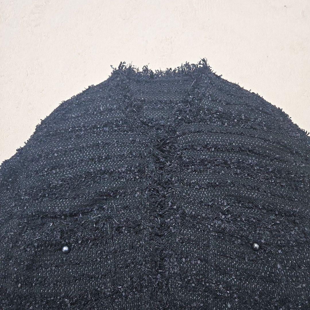 ソージュ　ツイードライクニットジャケット