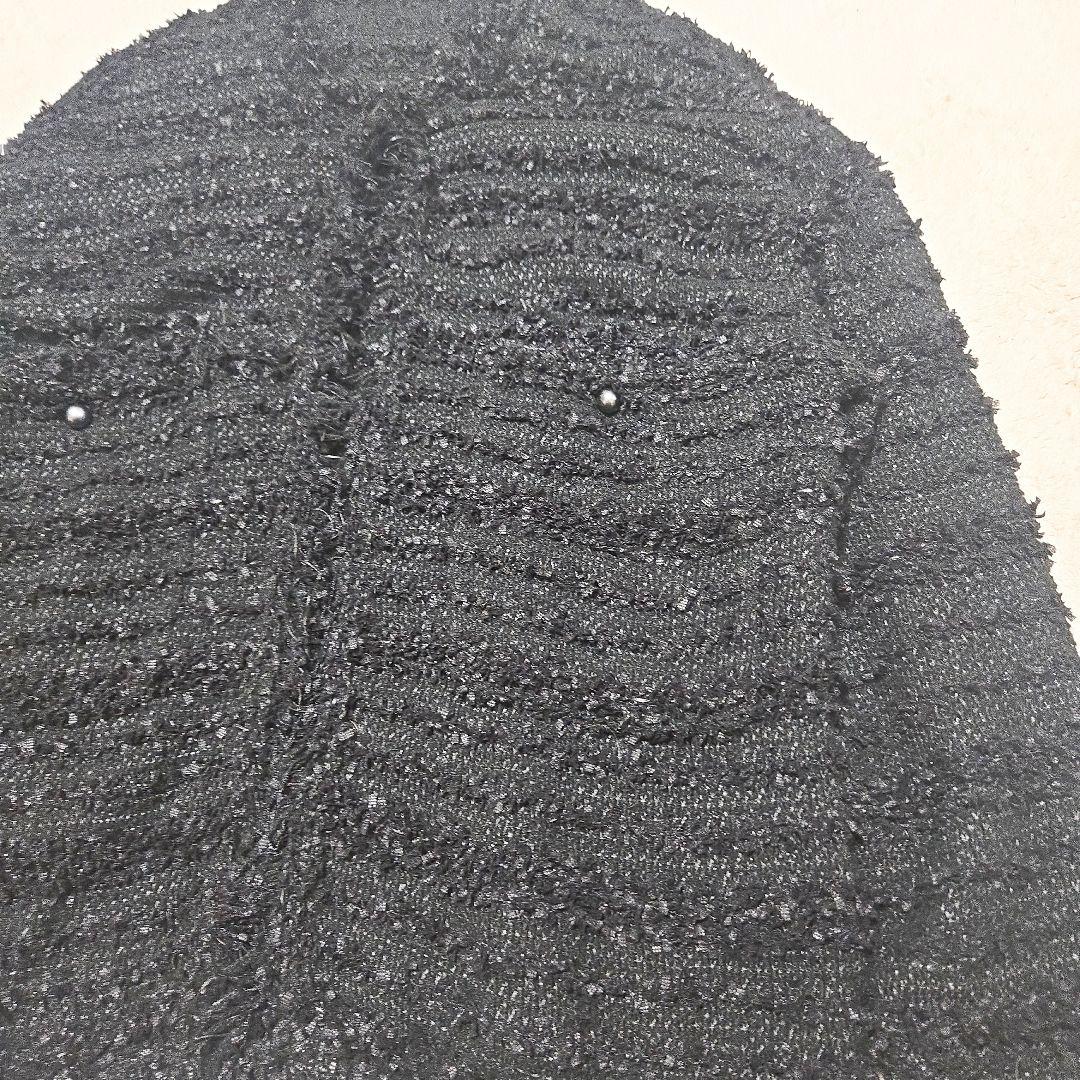 ソージュ　ツイードライクニットジャケット