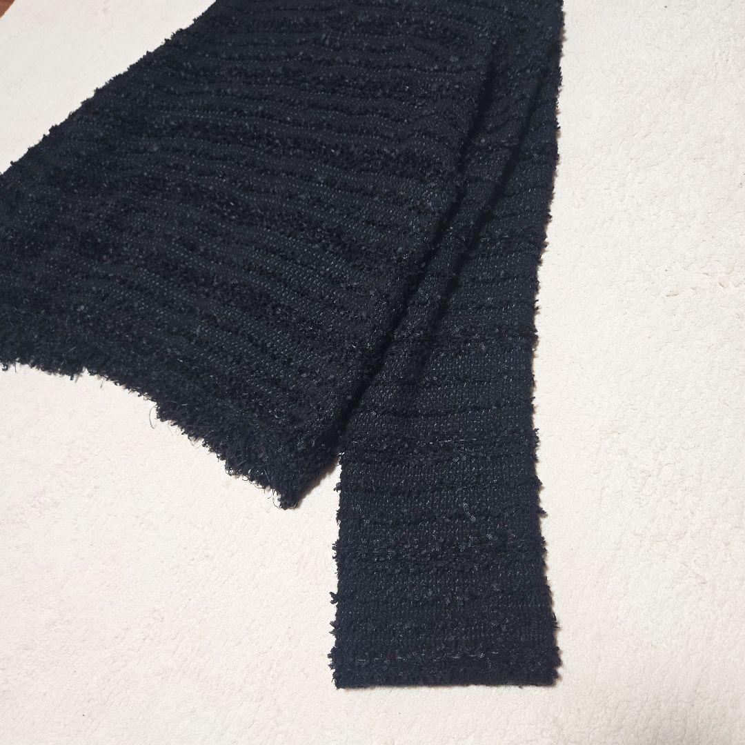 ソージュ　ツイードライクニットジャケット