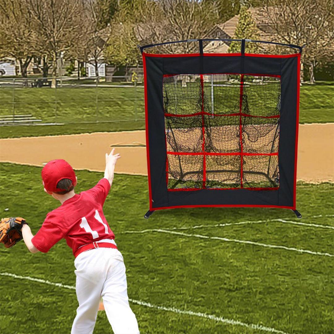 軟式/硬式ボール対応　屋外/室内用　設置簡単　キャリーバッグ付き