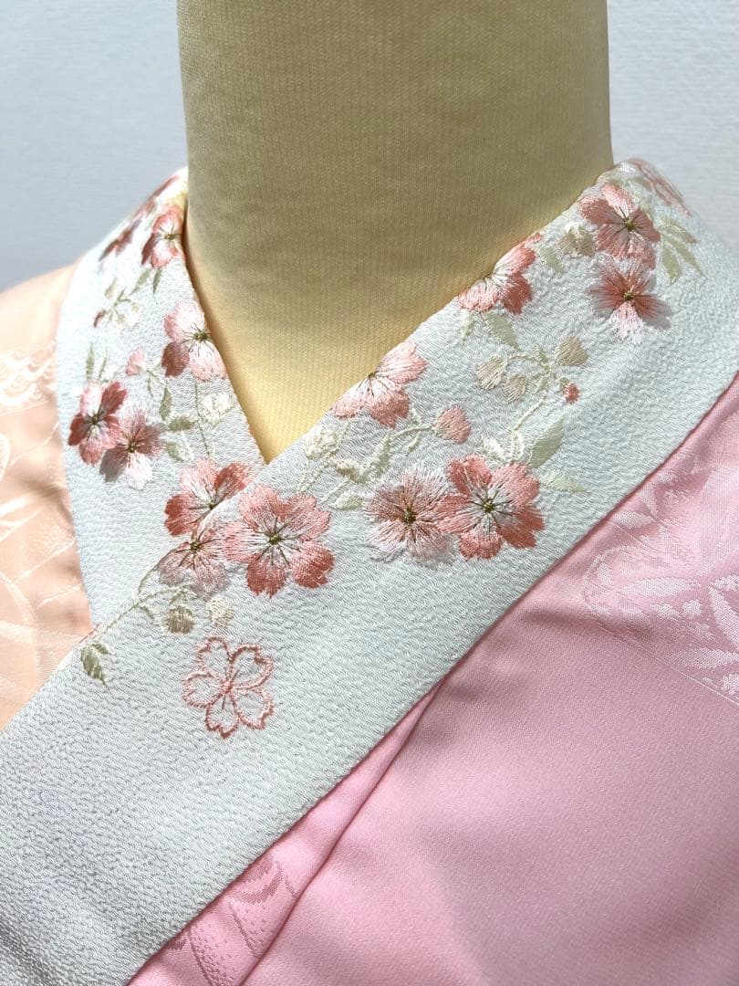 小柄な方に♪ 振り袖　フルセット　長襦袢付　成人式　金彩加工　刺繍入　724