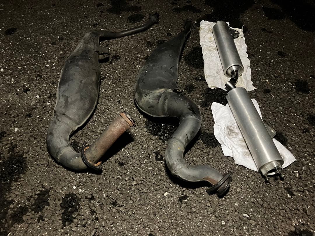 NSR250R MC28？ 純正マフラー