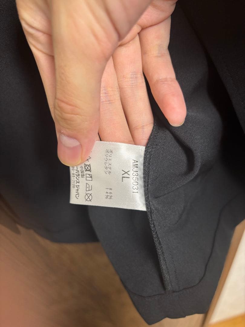 NEW BALANCE THE CITY ジャケット スキニー XL ブラック