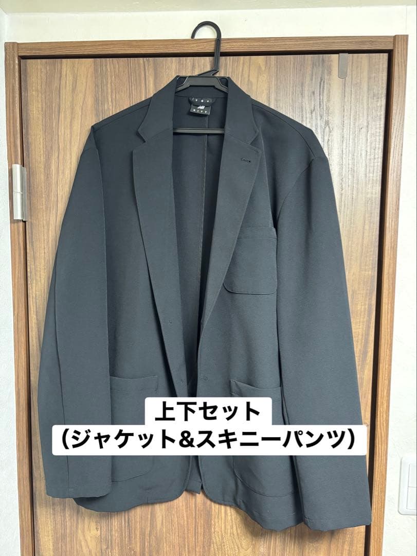 NEW BALANCE THE CITY ジャケット スキニー XL ブラック