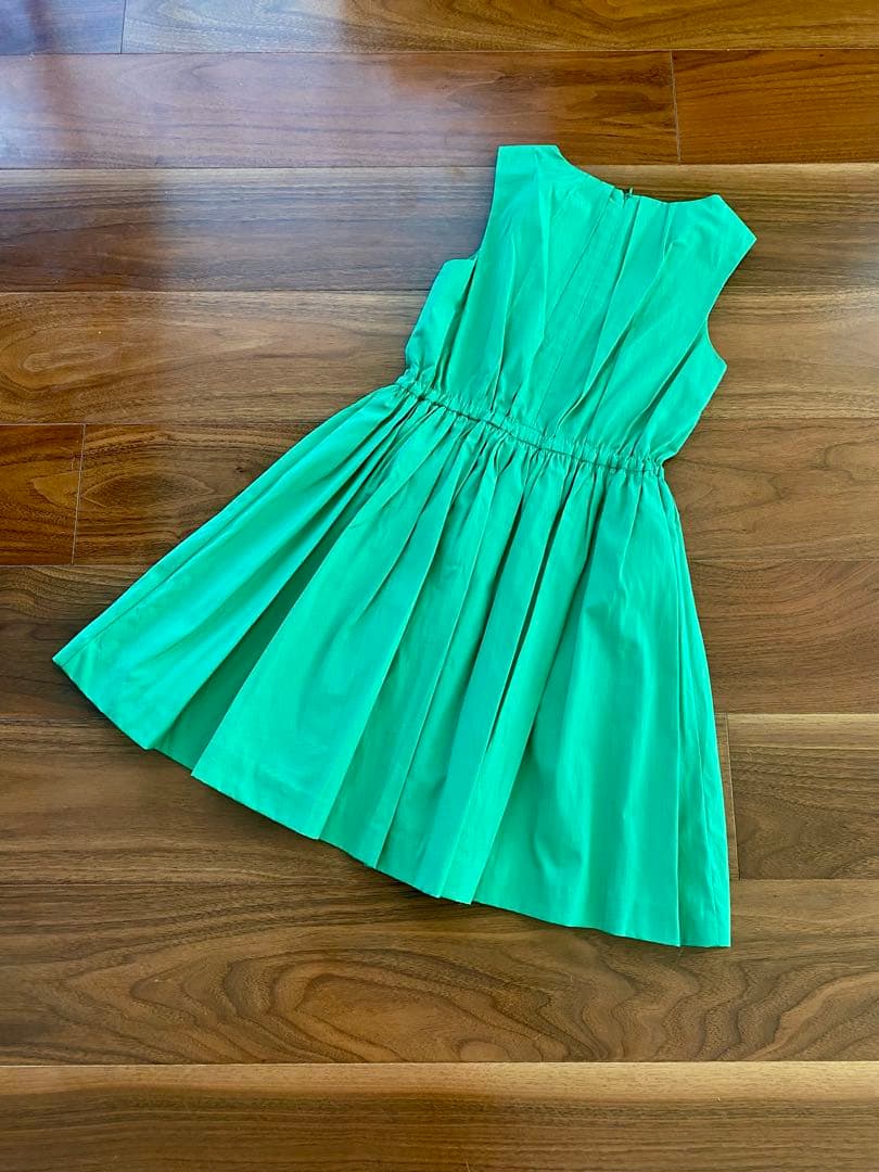 Jacadi ジャカディ140 タックフレアーワンピース