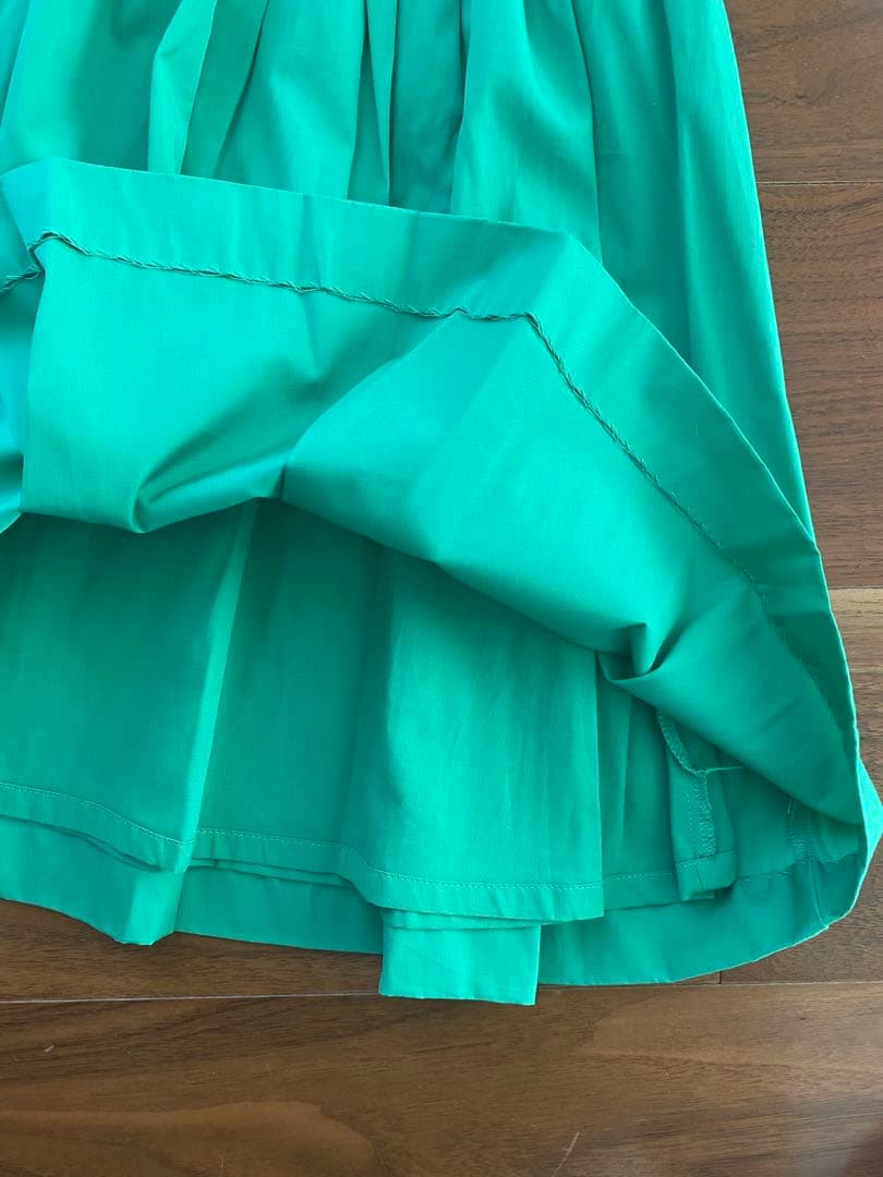 Jacadi ジャカディ140 タックフレアーワンピース