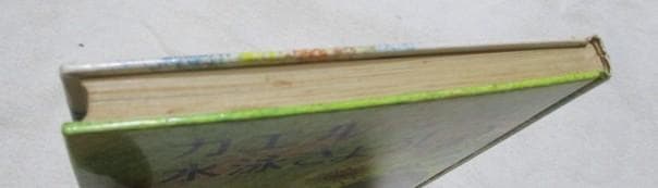 稀少 絶版 カエル水泳きょうしつ 岡野薫子 あかね新作幼年童話11 1976年