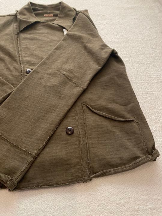 kapital コットンジャージピーコート