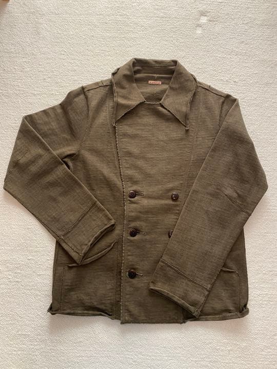 kapital コットンジャージピーコート