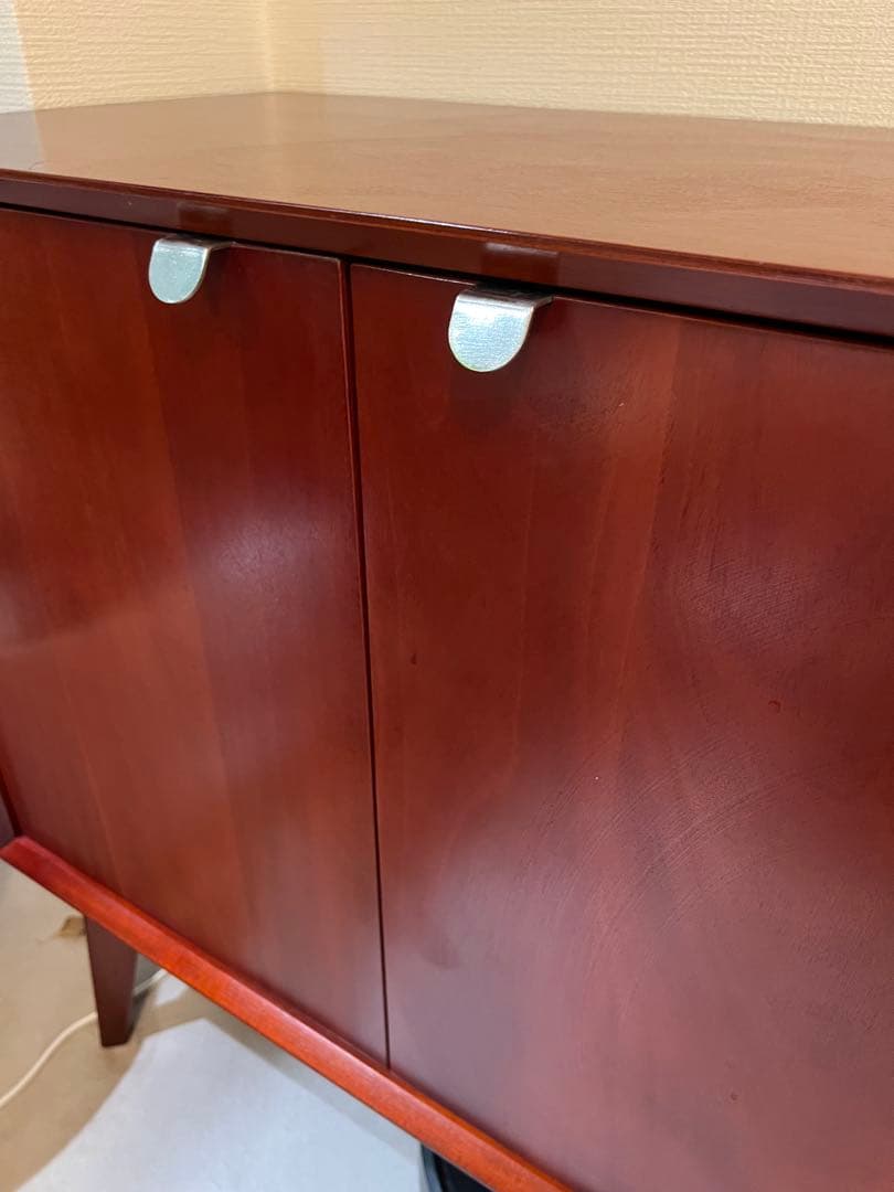 マホガニー　キャビネット　110cm